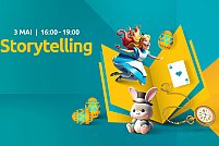 Storytelling cu Iepurașul de Paște și Alice în Țara Minunilor la Veranda Mall!