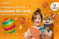 lansarecarteverasiema Pisica Vera și aventurile micuței Ema - lansare de carte pentru copii la Veranda Mall