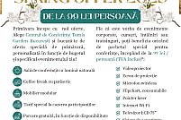 Oferta de Primavara 2025 pentru Sali de Conferinta in Bucuresti