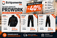 Profita de 40% reducere la colectia Procera PROWORK pe Echipamente360.ro