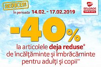 Reduceri la imbracaminte si incaltaminte de la Selgros Cluj