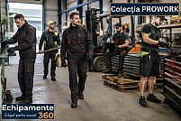 Echipamentele de protectie din colectia PROWORK, cu 50% doar pe Echipamente